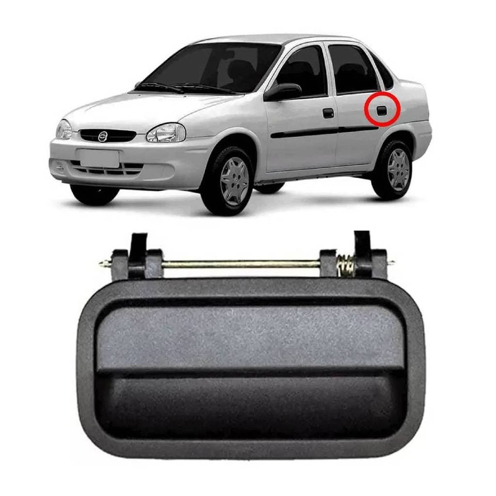 Macaneta Externa Traseira Corsa Classic 2004 2016 Lado Esque