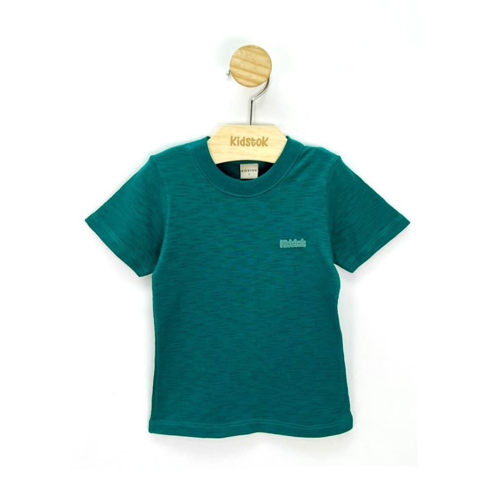 Camiseta Menino Lisa Etiqueta - Kidstok