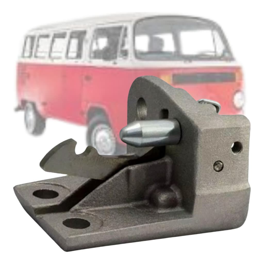 Fechadura Porta Lateral Corrediça Com Trava Mecanica Kombi