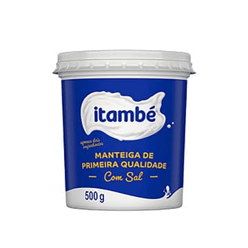 Itambé Manteiga de Primeira Qualidade com Sal 500g
