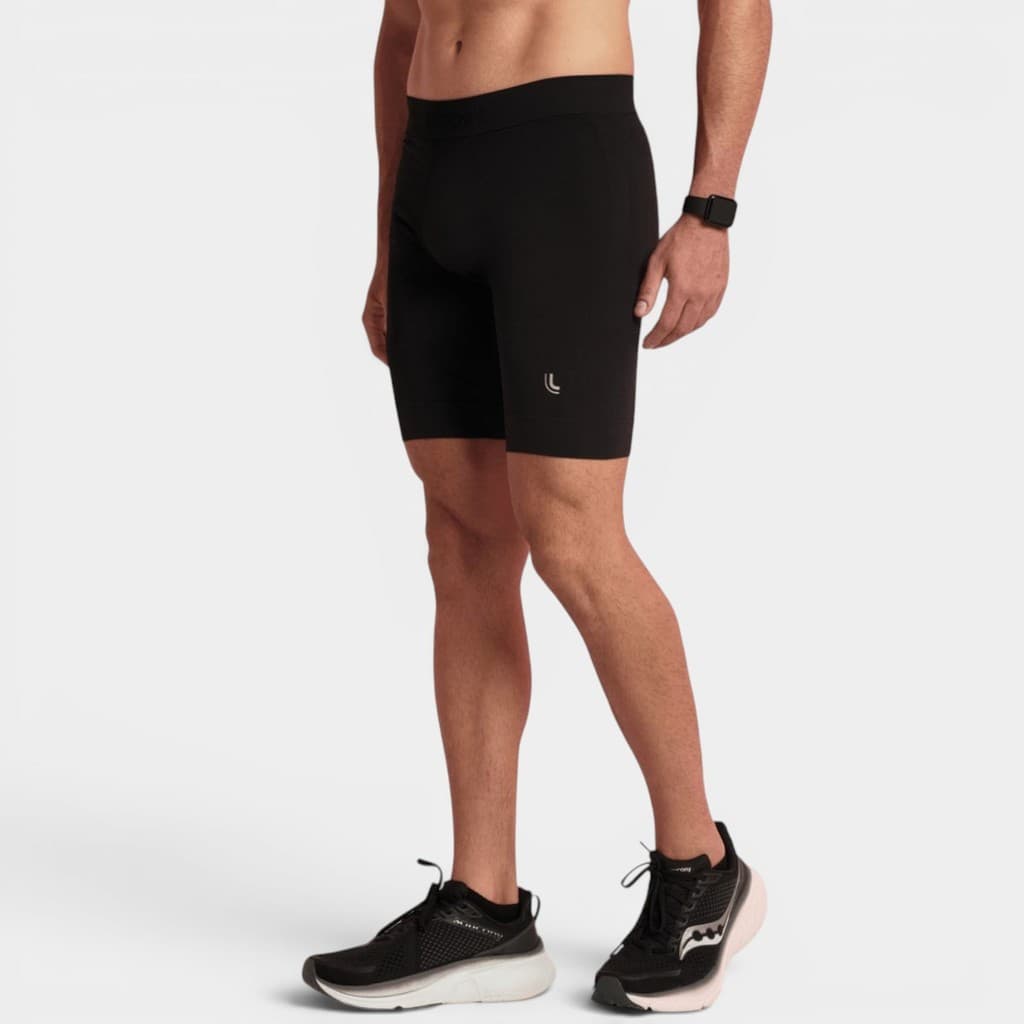 Bermuda Térmica Lupo I-Max Masculina Alta Compressão - Preto
