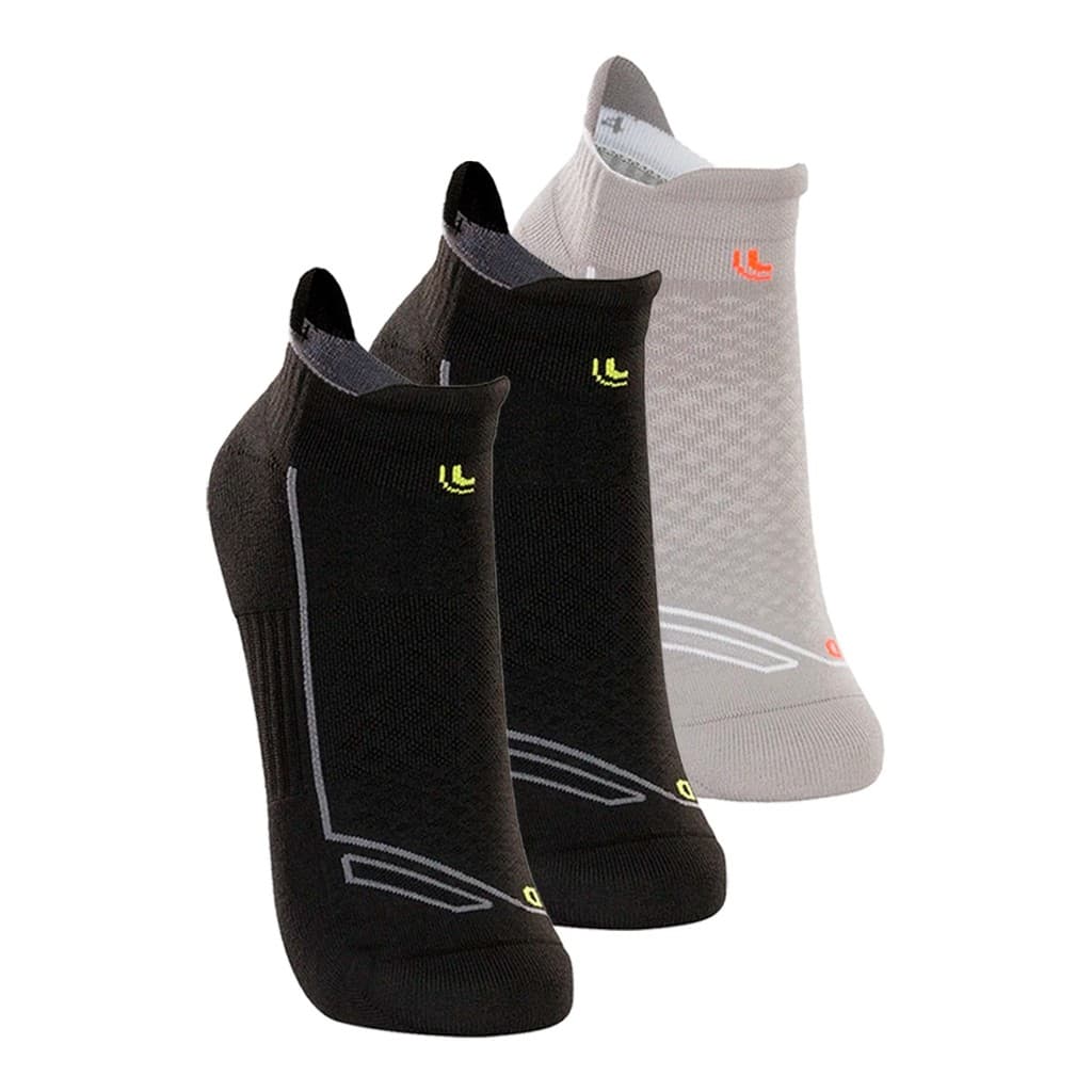 Kit 3 Meias Performance Running Lupo Cano Curto Ref 3276-002
