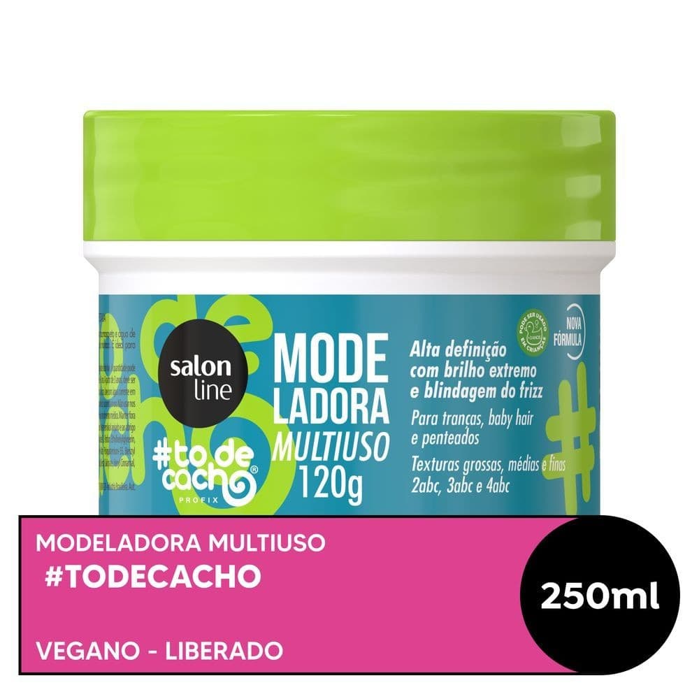 Cera Modeladora #todecacho Multiuso Salon Line 120g