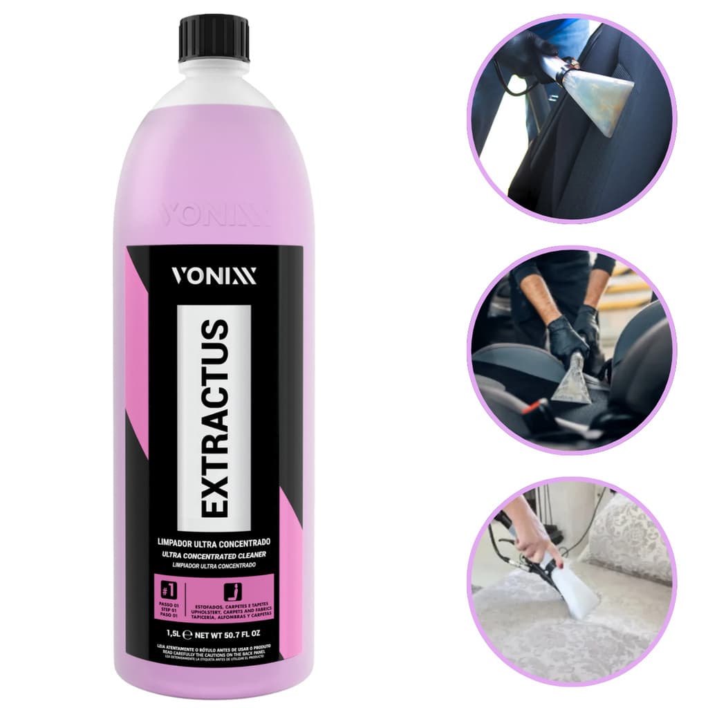 Produto Para Limpar Sofá Estofados Extractus  Vonixx - Para Limpeza Profissional Estofados  Carpetes
