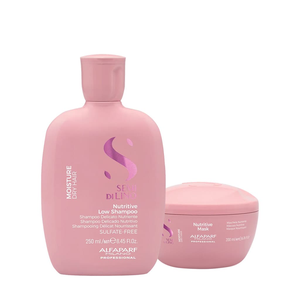 Kit Alfaparf Semi di Lino Moisture Nutritive - Nutrição Intensa (2 produtos)