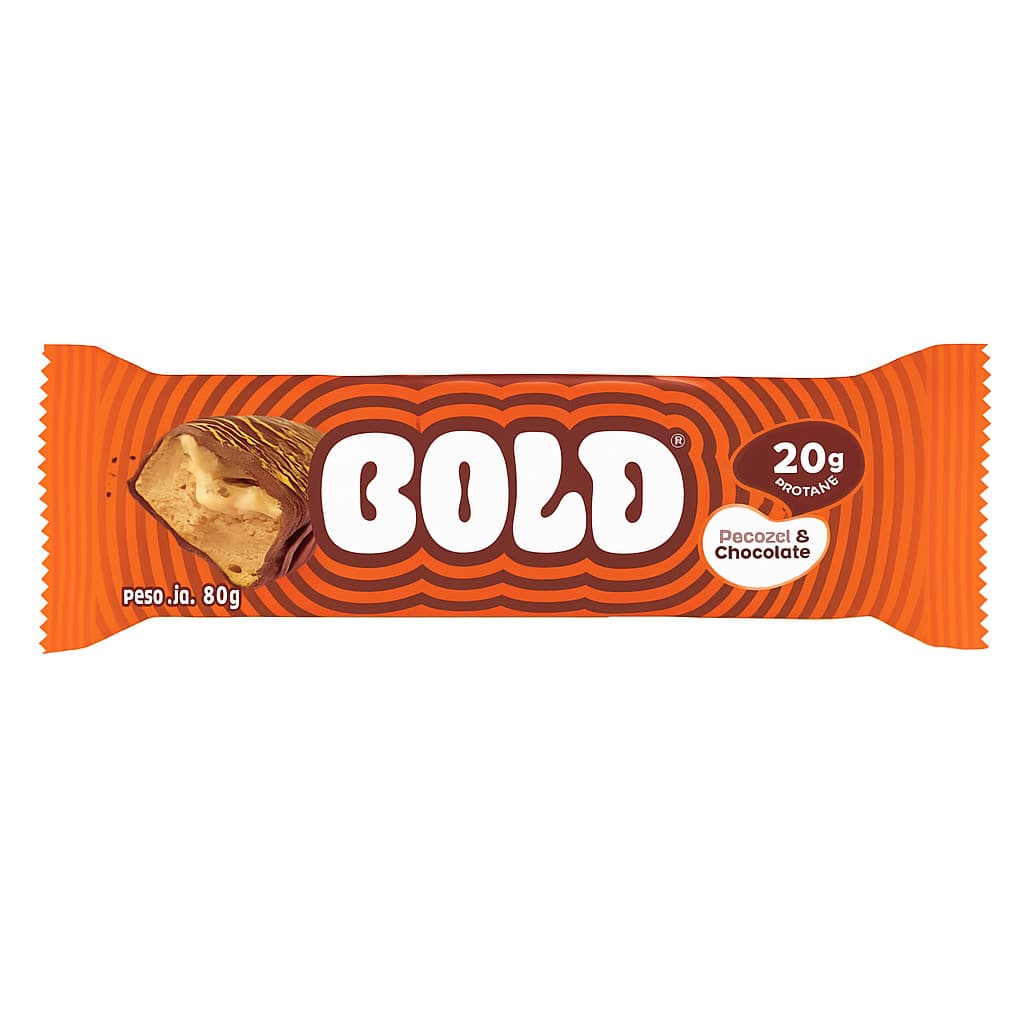 Barra de Proteína BOLD Unidade 60g - Paçoca e Chocolate