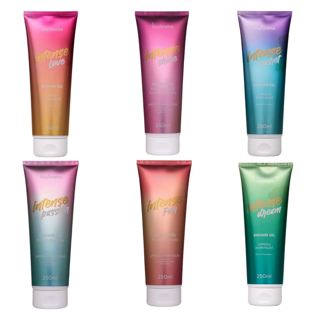 Sabonete Líquido Desodorante Intense Via Aroma 250ml