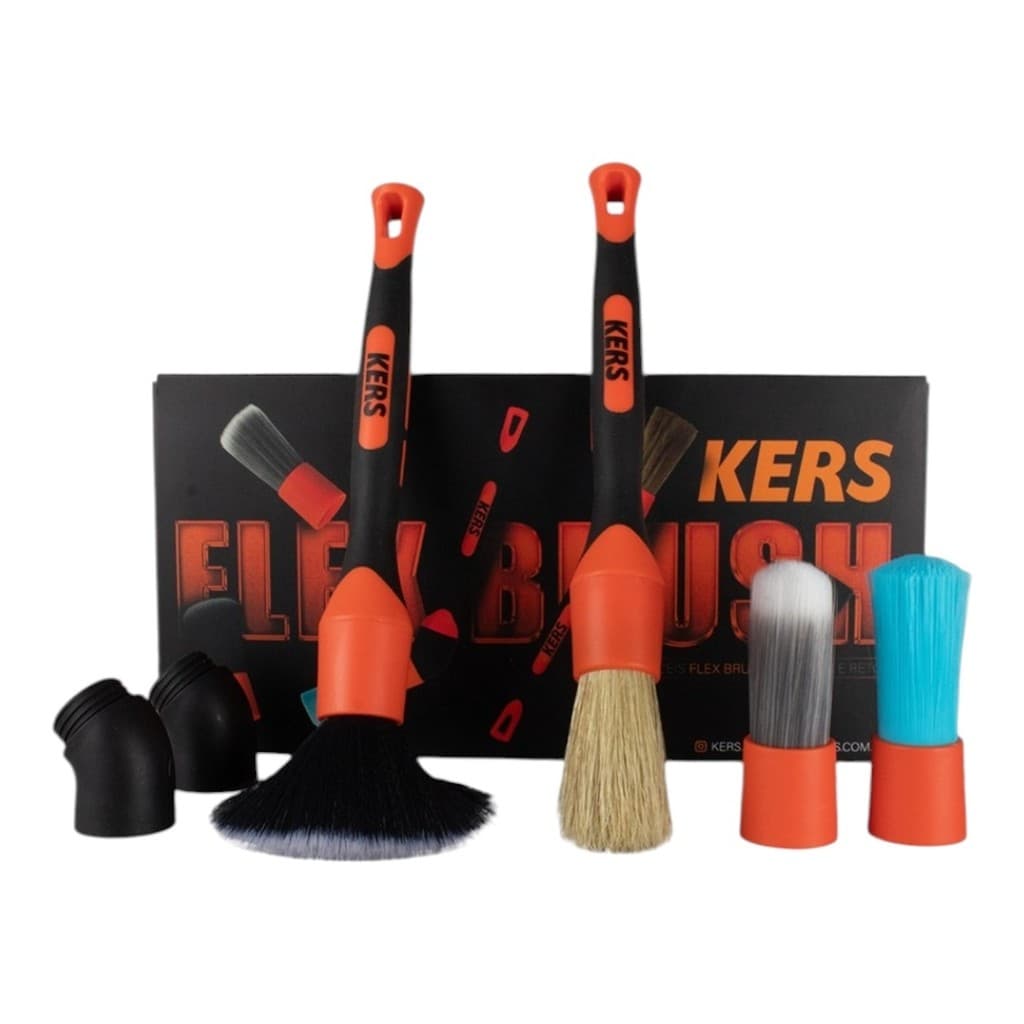 Kit de Pincéis Flex brush Ângular e Reto kers