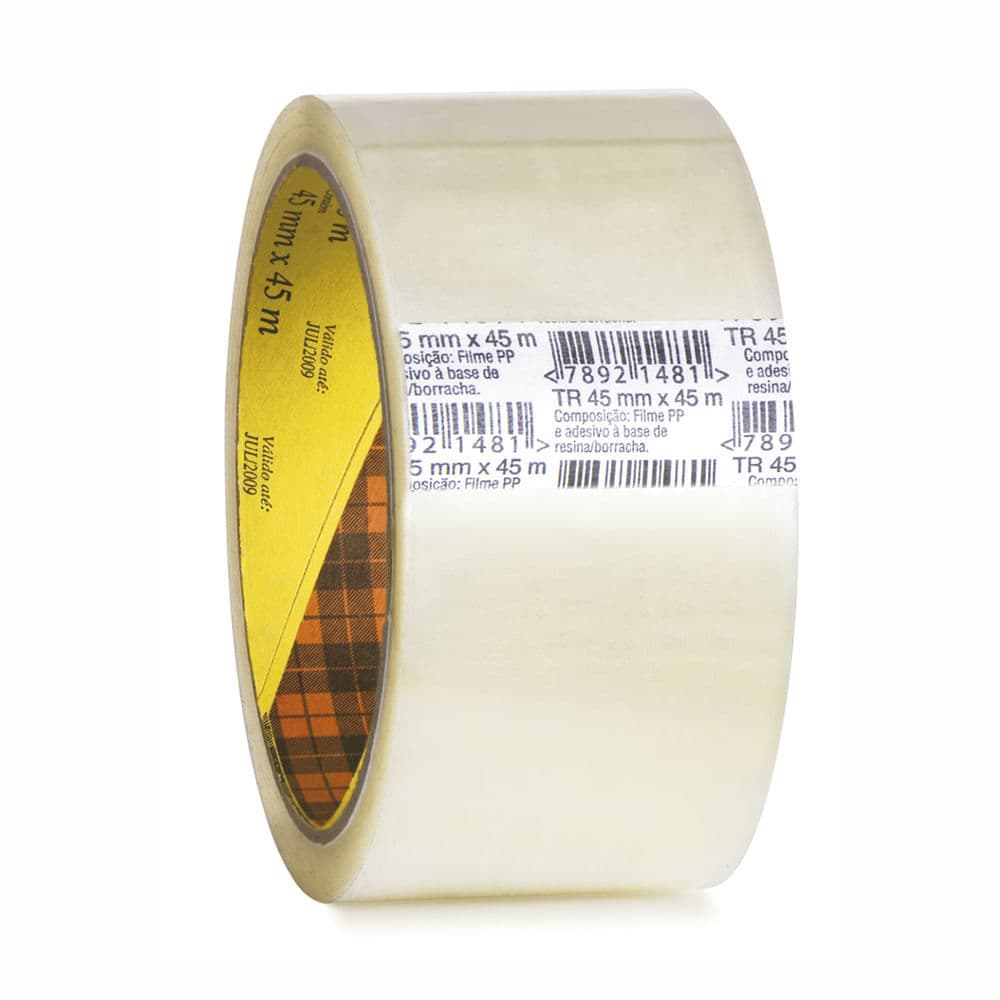 Fita Empacotamento Scotch 3M Transparente 45mmx45m