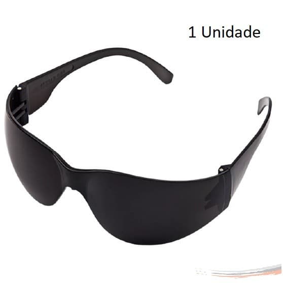 Óculos Segurança EPI Croma Fumê Proteção Trabalho Ca36655 - ENVIO RÁPIDO