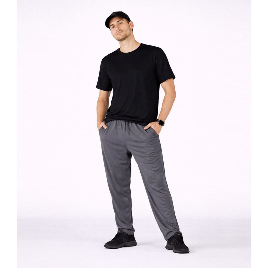 Calça Masculina Helanca Com Bolsos Rota Da Onda Cinza