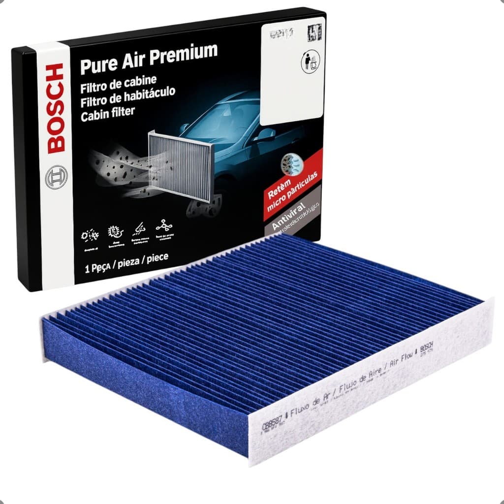Filtro De Cabine Ar Condicionado Bosch Premium Onix Prisma Cobalt Spin Cruze Tracker 2011 A 2026