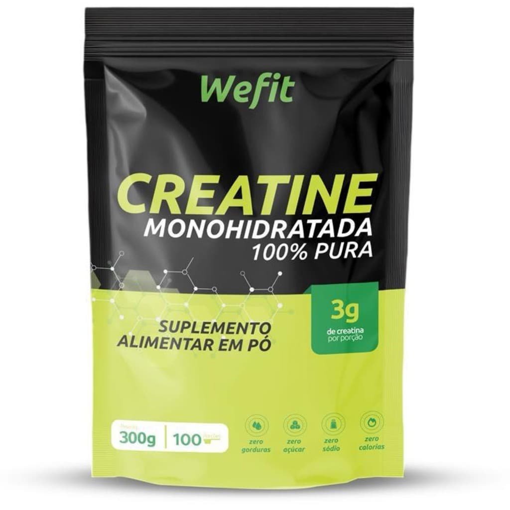 Creatina Monohidratada Refil 300g Wefit