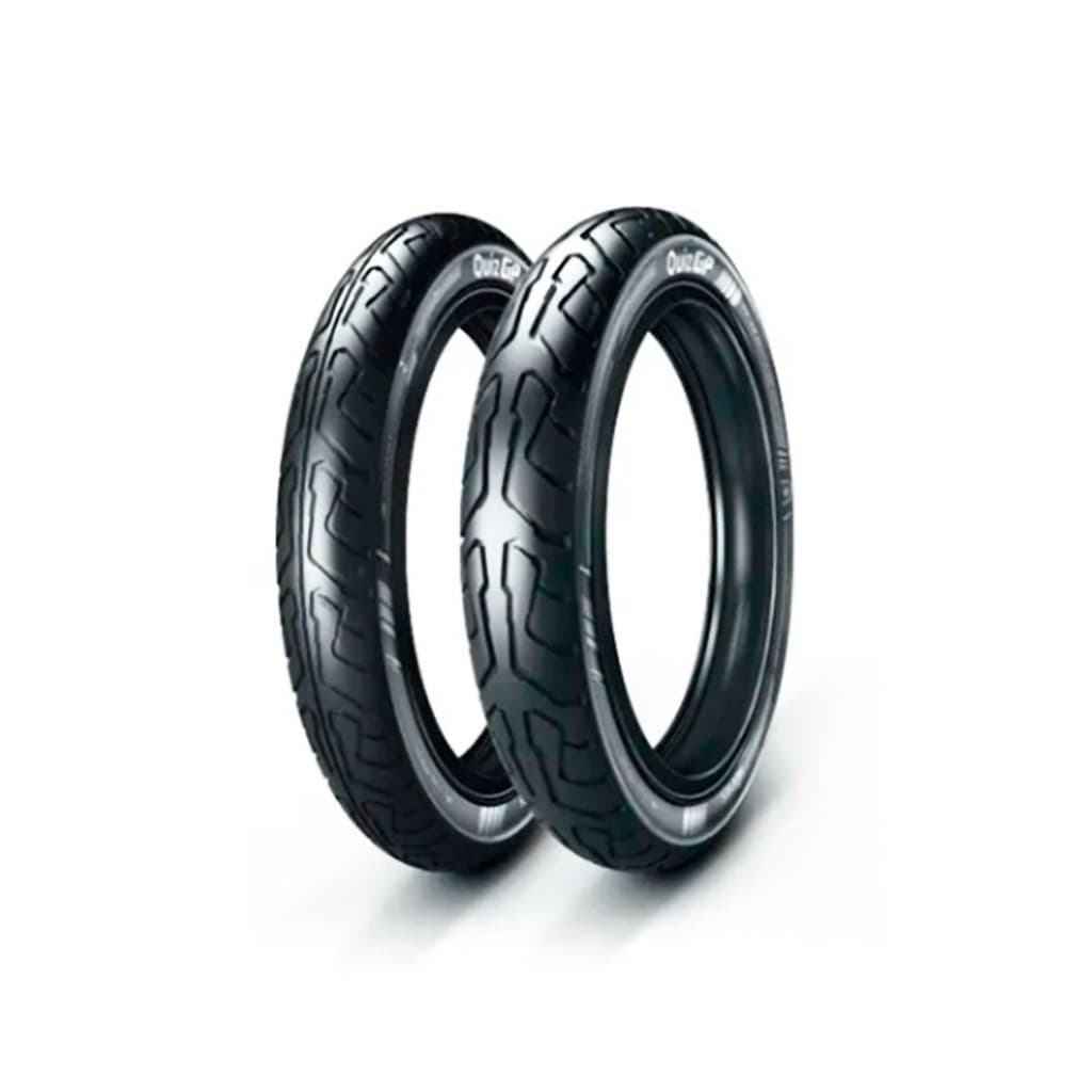 Par 2 Pneus Ira 2.75-17 + 60/100-17 Qzgp Tras/Dian Crypton