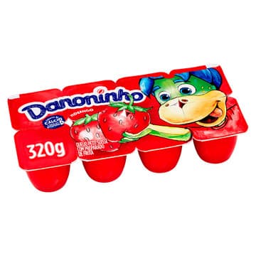 Danoninho Petit suisse de morango Danone 320g