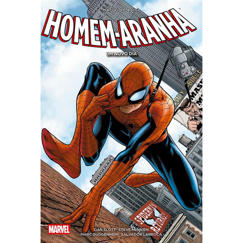 Marvel - Homem-Aranha: Um Novo Dia (Marvel De Bolso) - Novo/Lacrado