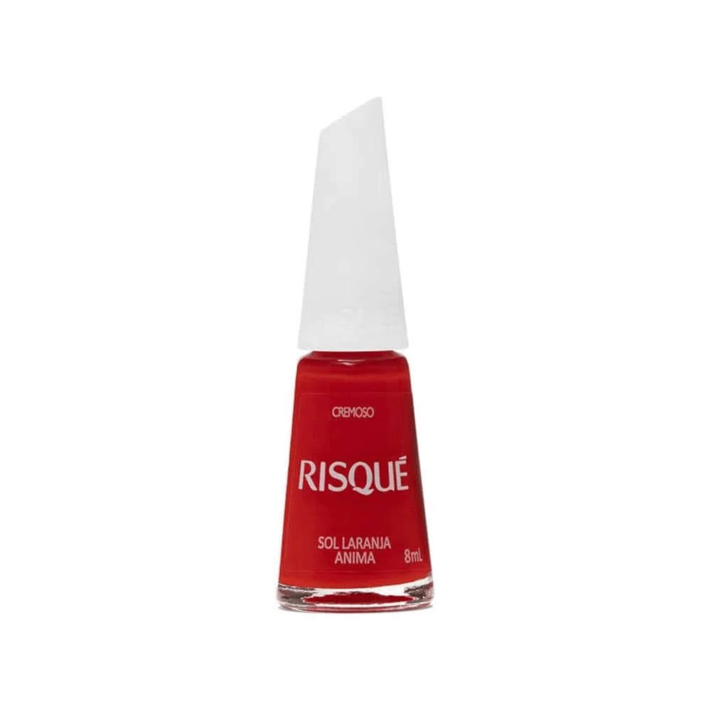 Esmalte Risqué Coloridos Sol Laranja Anima