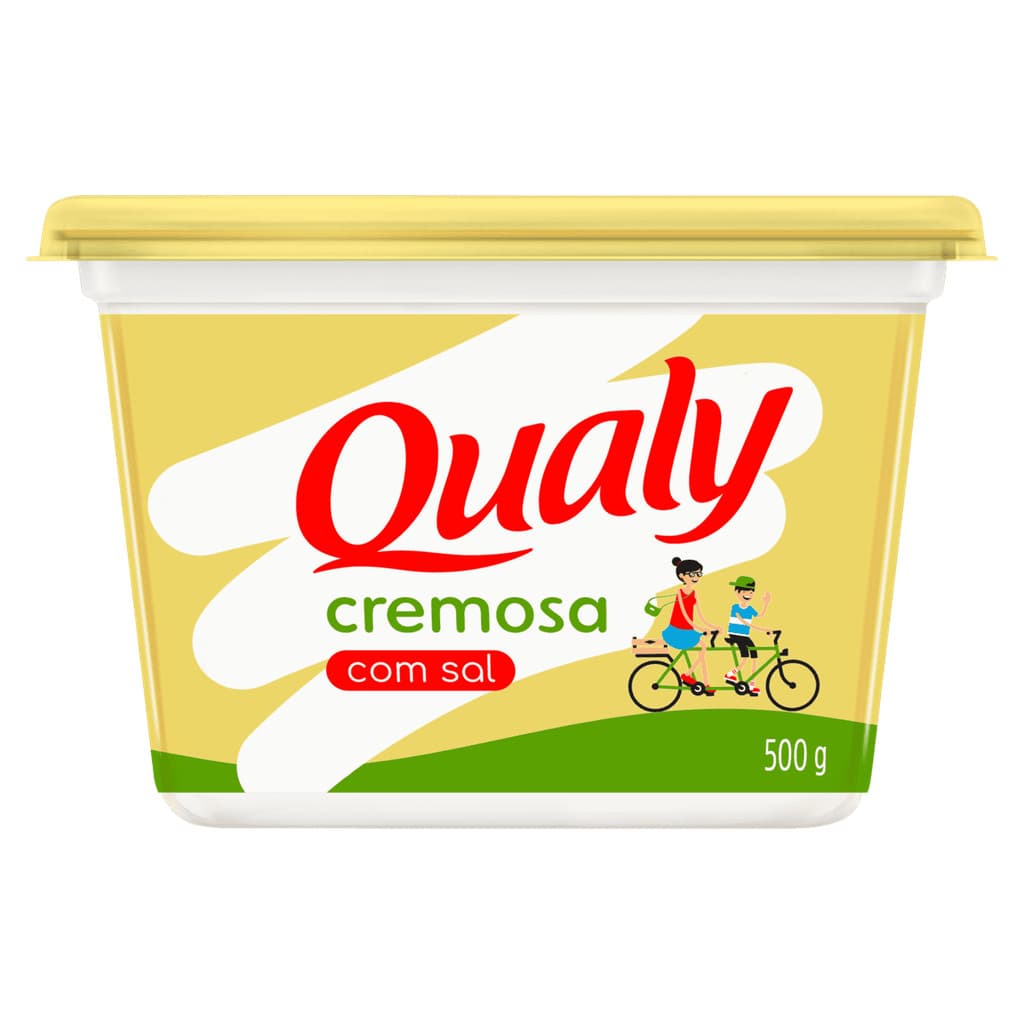 Qualy Margarina com sal 500g