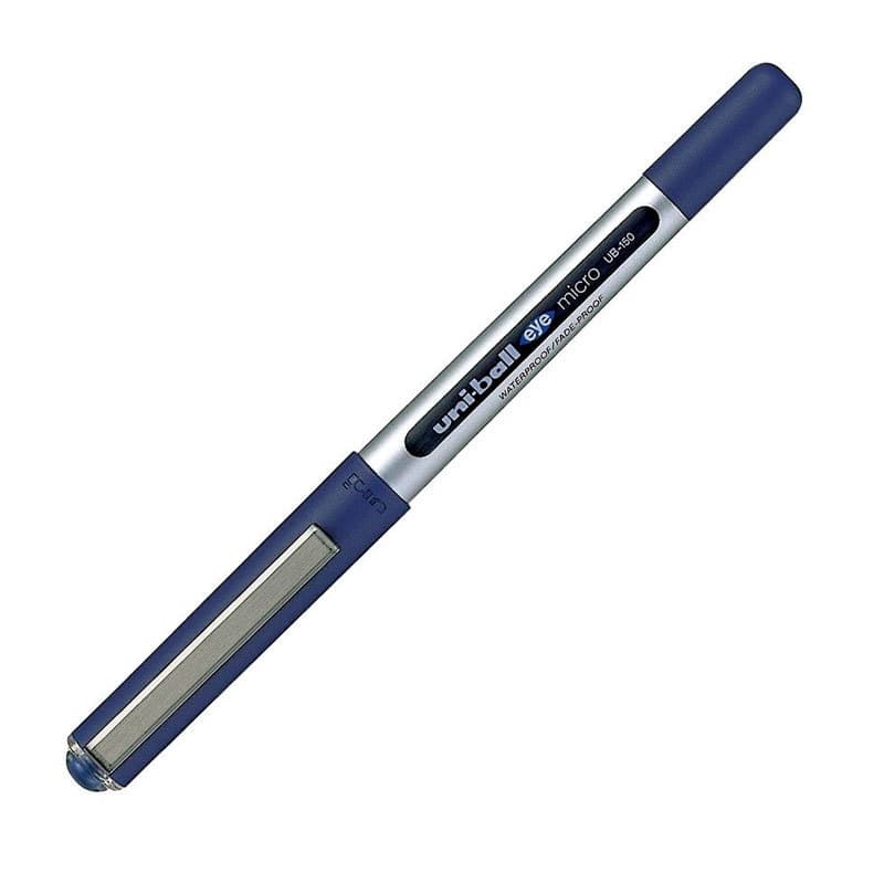 Caneta rollerball 0.5 Eye Micro UB-150 Azul Uni-Ball