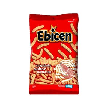 Ebicen Salgadinho de camarão 30g