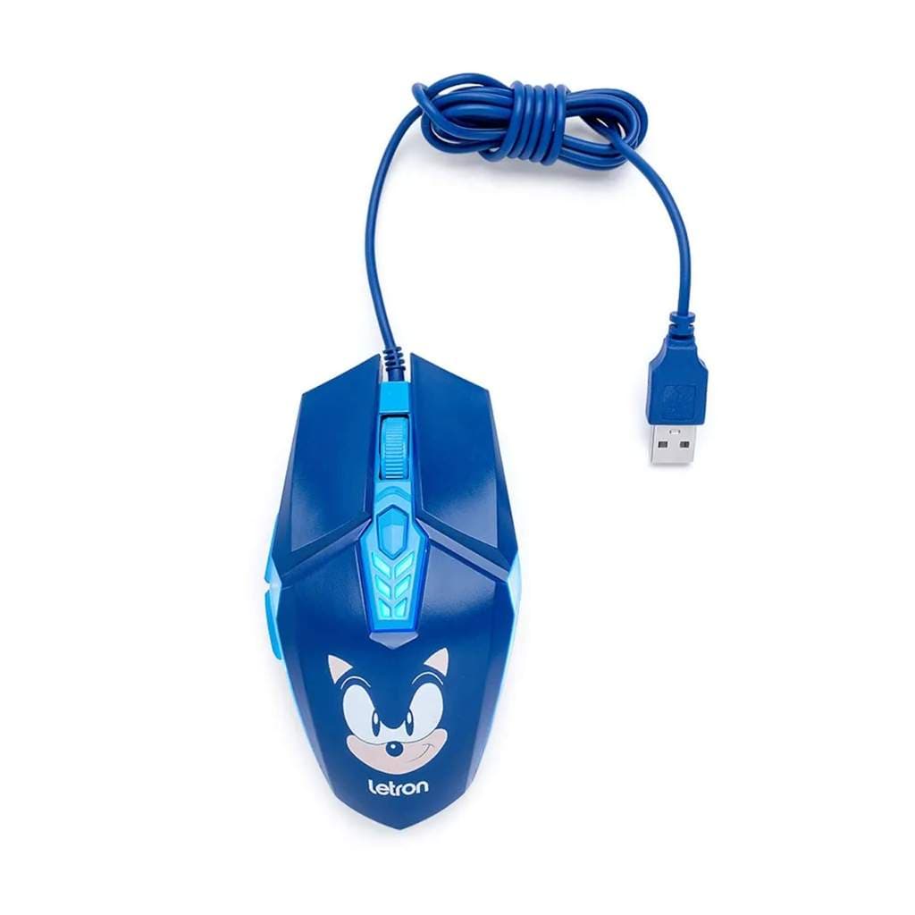 Mouse Gamer RGB 6 Botões 3600 Dpi Sonic Letron Leo&Leo Leonora - 10313