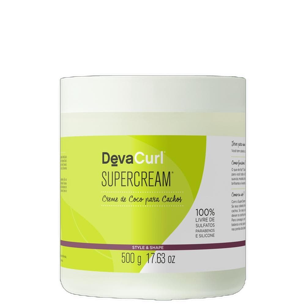 Deva Curl Supercream - Ativador De Cachos 500g