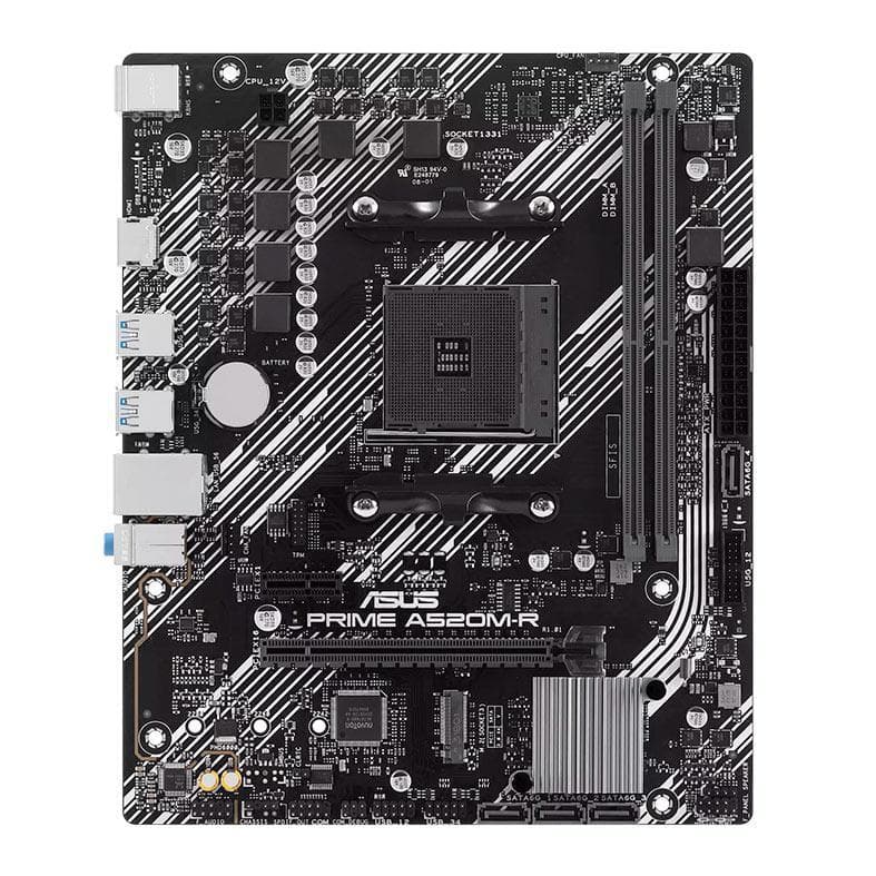 Placa Mae Asus Prime A520M-R, DDR4, Socket AMD AM4, M-ATX, Chipset AMD A520, PRIME-A520M-R