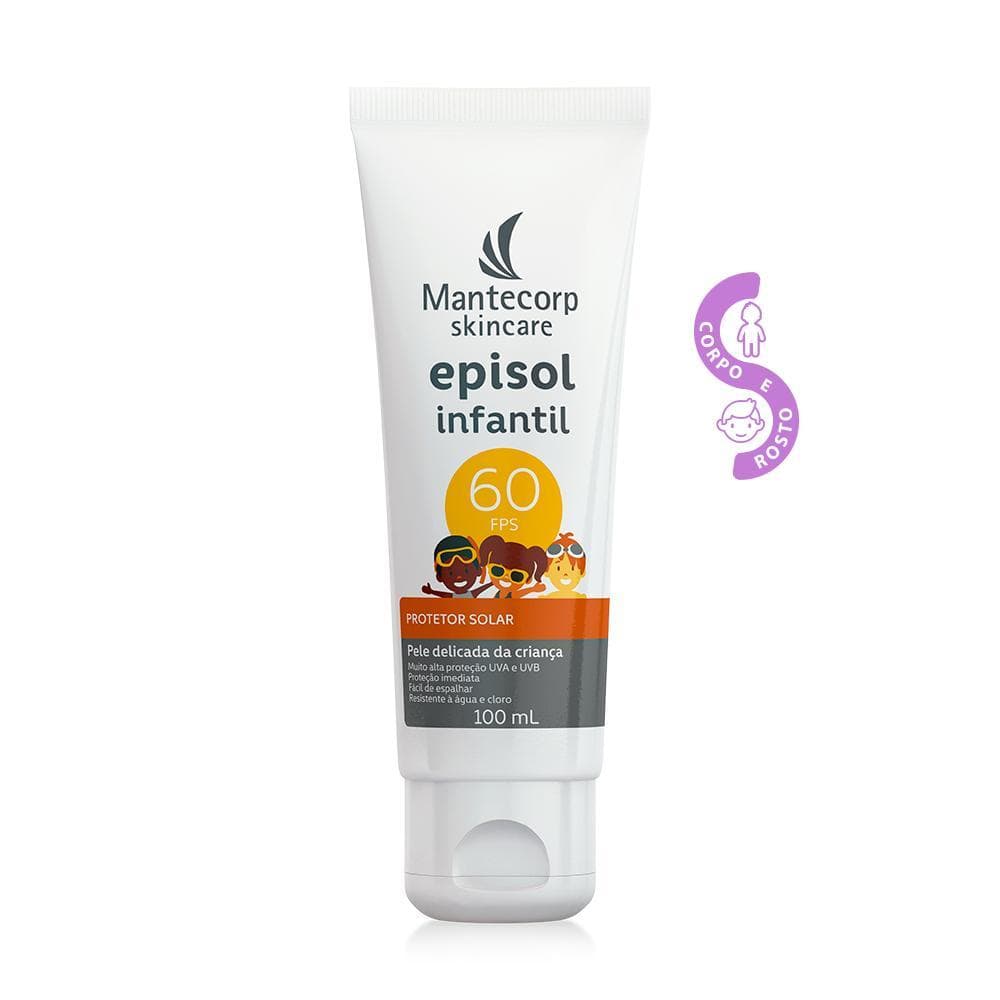 Protetor Solar Episol Infantil FPS 60 100ml