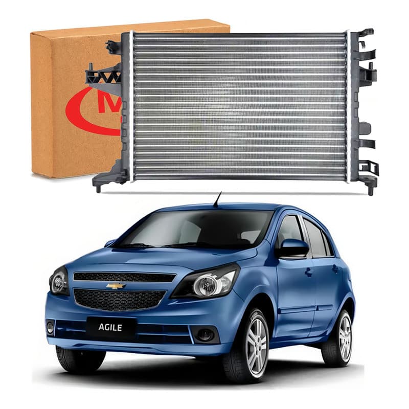 Radiador Agua Mtf Chevrolet Agile 1.4 Manual 2009 A 2013