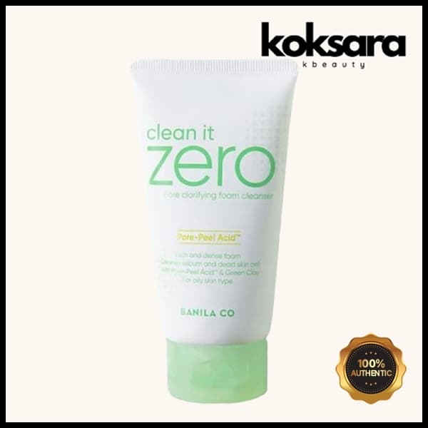 banila co clean it zero pore clarifying foam cleanser 150ml