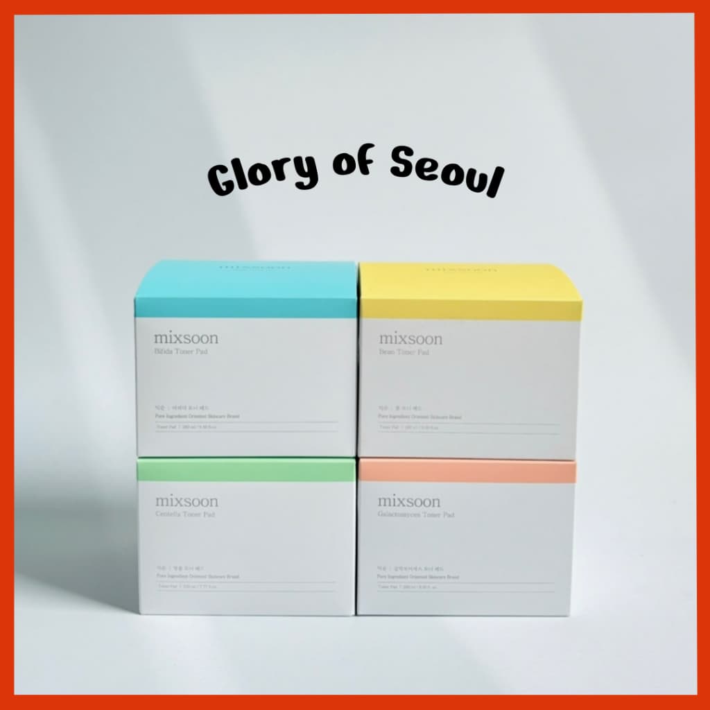 [MIXSOON] Toner Pad (4 Type) Bean, Centella, Galactomyces, Bifida